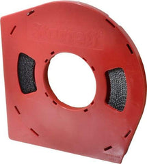 Starrett - 3/8" x 100' x 0.025" Carbon Steel Band Saw Blade Coil Stock - 8 TPI, Toothed Edge, Straight Form, Raker Set, Flexible Back, No Rake Angle, Constant Pitch, Contour Cutting - Industrial Tool & Supply