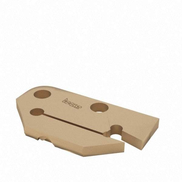 Iscar - Right Hand Cut, 5mm Insert Width, Cutoff & Grooving Support Blade for Indexables - 22mm Max Depth of Cut, 5.2mm Head Projection - Industrial Tool & Supply