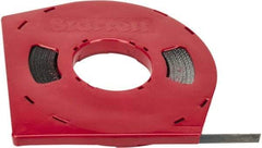 Starrett - 1/2" x 100' x 0.025" Carbon Steel Band Saw Blade Coil Stock - 14 TPI, Toothed Edge, Straight Form, Raker Set, Flexible Back, No Rake Angle, Constant Pitch, Contour Cutting - Industrial Tool & Supply