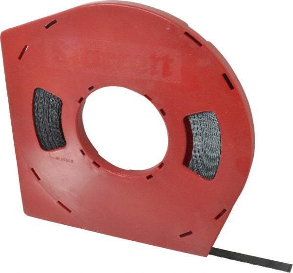 Starrett - 1/2" x 100' x 0.025" Carbon Steel Band Saw Blade Coil Stock - 18 TPI, Toothed Edge, Straight Form, Wavy Set, Flexible Back, No Rake Angle, Constant Pitch, Contour Cutting - Industrial Tool & Supply