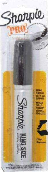 Sharpie - Black Wet Surface Pen - Chisel Tip - Industrial Tool & Supply