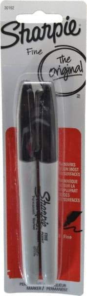 Sharpie - Black Wet Surface Pen - Fine Tip - Industrial Tool & Supply