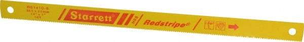 Starrett - 14" Long, 10 Teeth per Inch, High Speed Steel Power Hacksaw Blade - Toothed Edge, 1" Wide x 0.05" Thick - Industrial Tool & Supply