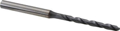 OSG - #21 130° Powdered Metal Jobber Drill - V Finish, Right Hand Cut, Spiral Flute, Straight Shank, 87mm OAL, Standard Point - Industrial Tool & Supply