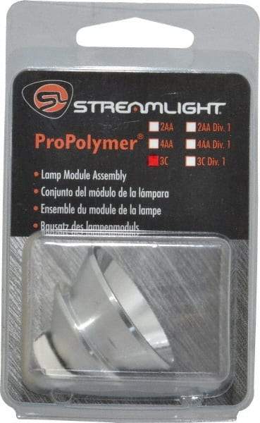 Streamlight - 3.7 Volt, Xenon Lamp Module - Clear, Compatible With 33254 Flashlights - Industrial Tool & Supply