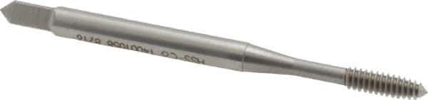 OSG - #4-40 UNC H2 Thread Limit Plug Thread Forming Tap - Cobalt, Bright Finish, 1-7/8" OAL, 9/16" Thread Length, Right Hand Thread, Series HY-PRO NRT - Exact Industrial Supply