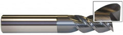 Accupro - 1" Diam 3 Flute Solid Carbide 0.03" Corner Radius End Mill - Industrial Tool & Supply