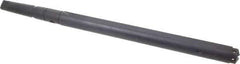 Allied Machine and Engineering - Series 3, 1-13/32 to 1-7/8" Diam, 4MT Taper Shank, Straight Flute Spade Drill - 13-3/4" Max Depth, 17-1/8" Body Length, 21-9/16" OAL, Extended Length, Through Coolant - Industrial Tool & Supply
