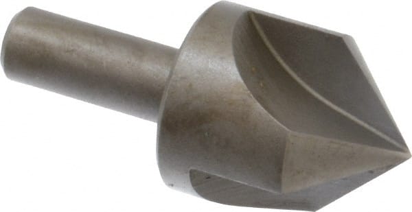 Keo - 1-1/4" Head Diam, 1/2" Shank Diam, 3 Flute 90° High Speed Steel Countersink - Industrial Tool & Supply