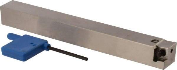 Iscar - PCLC, Right Hand Cut, 5/8" Shank Height x 5/8" Shank Width, Neutral Rake Indexable Turning Toolholder - 5.9" OAL, CC.T 3 Insert Compatibility, Series Isoturn - Industrial Tool & Supply