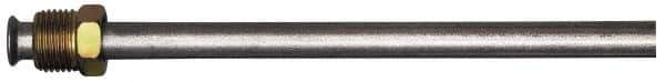 AGS Company - 1/4" OD x 72" Long, Automotive Brake Line - Steel with Galvanized Zinc Coating - Industrial Tool & Supply