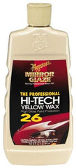 Mirror Glaze - Automotive Liquid Yellow Wax - 16 oz Bottle - Industrial Tool & Supply