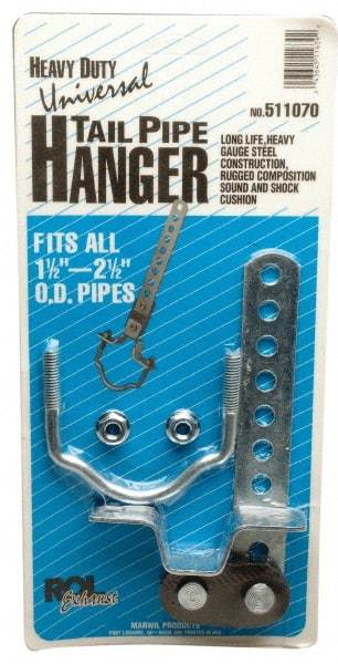 Value Collection - 9-1/2" Long, Steel Tailpipe Hanger - 1-1/2" OD - Industrial Tool & Supply