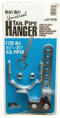 Made in USA - 4-1/4" Long, Steel Tailpipe Hanger - 1-1/2" OD - Industrial Tool & Supply