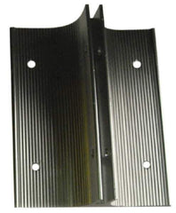 NMC - Aluminum Flag Style Wall Sign Holder - Silver, 2 Inch Width x 2 Inch Holder Height - Industrial Tool & Supply