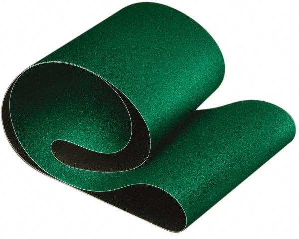 3M - 6" Wide x 48" OAL, 80 Grit, Zirconia Alumina Abrasive Belt - Zirconia Alumina, Medium, Coated, YF Weighted Cloth Backing, Series 577F - Industrial Tool & Supply