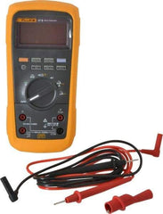 Fluke - 27-II, CAT IV, CAT III, 1,000 VAC/VDC, Digital True RMS Auto Ranging Manual Ranging Multimeter - 50 mOhm, Measures Voltage, Capacitance, Current, Frequency, Resistance - Industrial Tool & Supply
