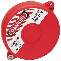 Brady - Pneumatic & Valve Lockouts Type: Gate Valve Lockout Maximum Valve Handle Size (Inch): 13 - Industrial Tool & Supply