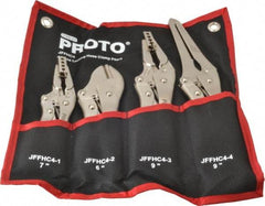 Proto - 4 Piece, 12.3" Long, Metal Hose Clamp Pliers - For Use with All Vehicles - Industrial Tool & Supply
