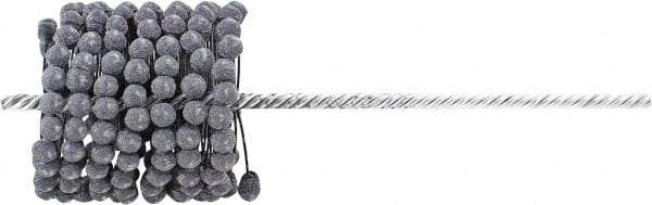 Brush Research Mfg. - 3-3/4" to 4" Bore Diam, 320 Grit, Aluminum Oxide Flexible Hone - Fine, 13-1/2" OAL - Industrial Tool & Supply