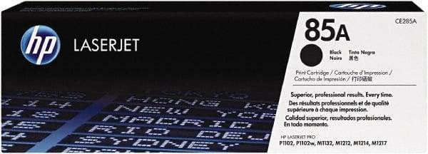 Hewlett-Packard - Black Toner Cartridge - Use with HP LaserJet Pro M1212nf, M1217nfw, P1102w - Industrial Tool & Supply