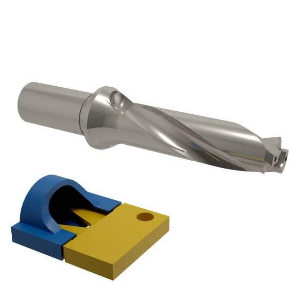 Iscar - 17mm to 17.9mm Diam, 3xD, 51mm Max Depth, 20mm Shank Diam, 127.9mm OAL, Replaceable-Tip Drill - FCP, ICK, ICK-2M, ICM, ICN, ICP, iCP-2M Insert, 17 Seat Size, 73472896 Toolholder, Series SumoCham - Industrial Tool & Supply