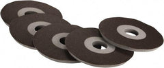 Porter-Cable - 9" Diam 1" Hole 220 Grit Fiber Disc - Very Fine Grade, Aluminum Oxide, 5,000 Max RPM - Industrial Tool & Supply