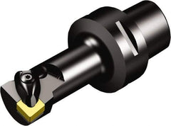 Sandvik Coromant - Left Hand Cut, Size C4, CNMG 432 Insert Compatiblity, Modular Turning & Profiling Cutting Unit Head - 17mm Ctr to Cutting Edge, 90mm Head Length, Through Coolant, Series T-Max P - Industrial Tool & Supply