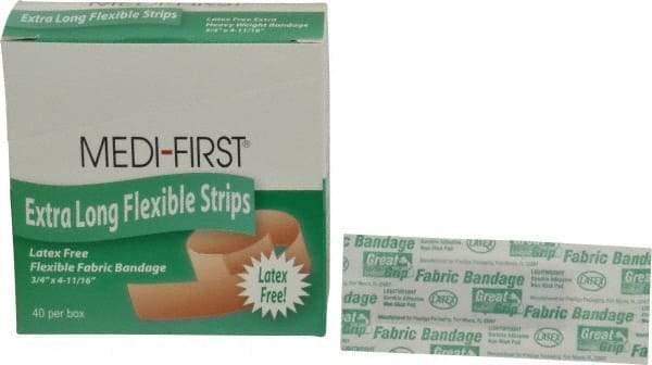 Medique - 4-11/16" Long x 3/4" Wide, General Purpose Self-Adhesive Bandage - Woven Fabric Bandage - Industrial Tool & Supply