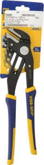 Irwin - 12" OAL, 2-3/4" Jaw Length, Groovelock Pliers - Smooth Jaw, Smooth Head, ProTouch Handles - Industrial Tool & Supply