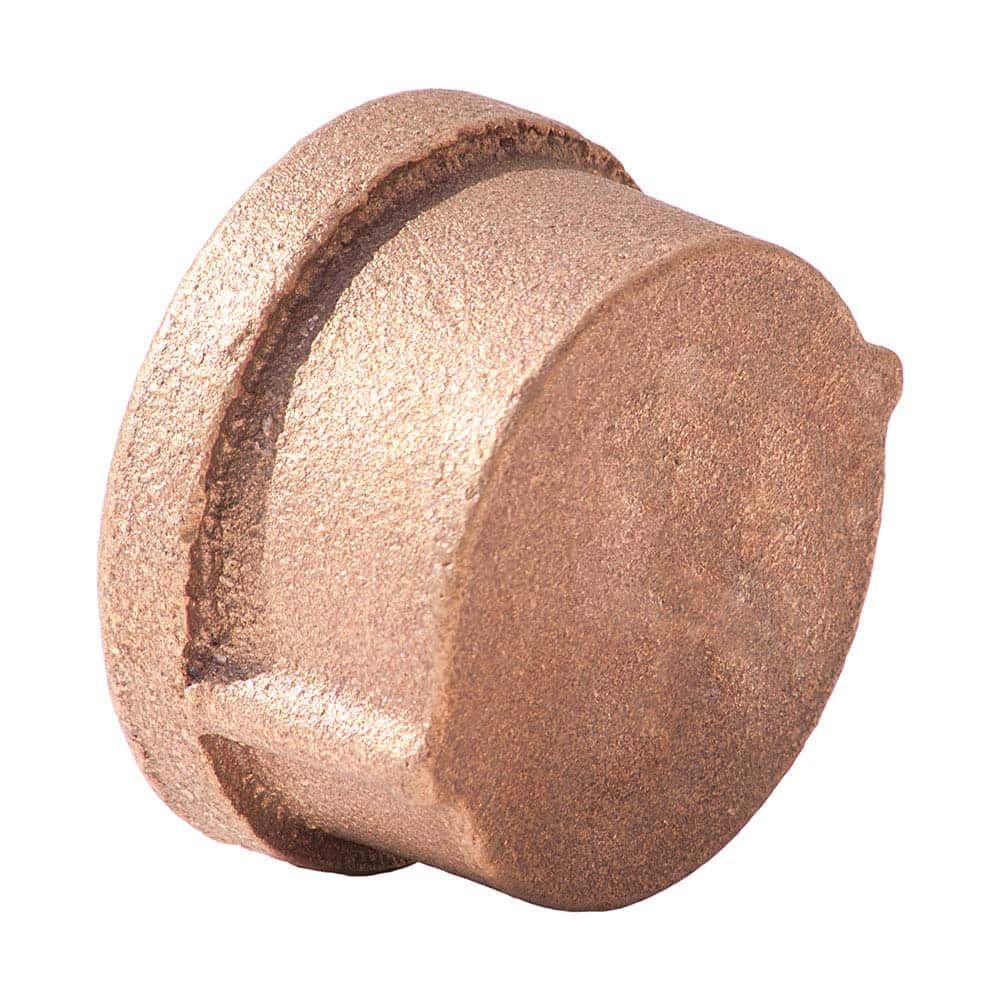 Merit Brass - Brass & Chrome Pipe Fittings Type: Cap Fitting Size: 2 - Industrial Tool & Supply