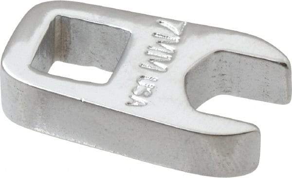 Proto - 7mm 1/4" Drive Chrome Crowfoot Wrench - 33/64" Head Diam x 0.218" Head Thickness, 0.93" OAL - Industrial Tool & Supply