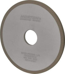 Norton - 6" Diam x 1-1/4" Hole x 1/4" Thick, 120 Grit Surface Grinding Wheel - Diamond, Type 1A1, Fine Grade, Resinoid Bond - Industrial Tool & Supply