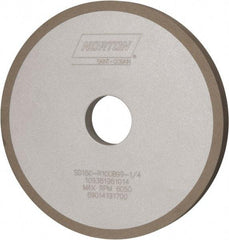 Norton - 6" Diam x 1-1/4" Hole x 1/2" Thick, 180 Grit Surface Grinding Wheel - Diamond, Type 1A1, Very Fine Grade, Resinoid Bond - Industrial Tool & Supply