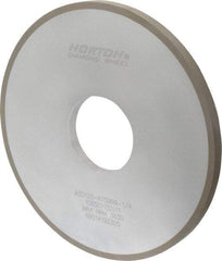 Norton - 10" Diam x 3" Hole x 1/2" Thick, 120 Grit Surface Grinding Wheel - Diamond, Type 1A1, Fine Grade, Resinoid Bond - Industrial Tool & Supply