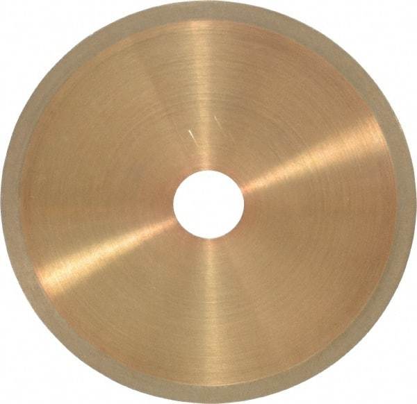 Norton - 3" Diam x 1/2" Hole, 150 Grit Surface Grinding Wheel - Diamond, Medium Grade - Industrial Tool & Supply