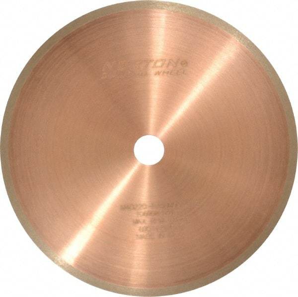 Norton - 5" Diam x 1/2" Hole, 220 Grit Surface Grinding Wheel - Diamond, Type 1A1R, Fine Grade - Industrial Tool & Supply
