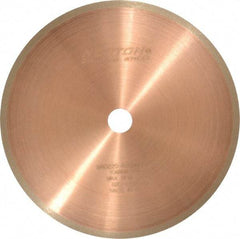 Norton - 5" Diam x 1/2" Hole, 220 Grit Surface Grinding Wheel - Diamond, Type 1A1R, Fine Grade - Industrial Tool & Supply