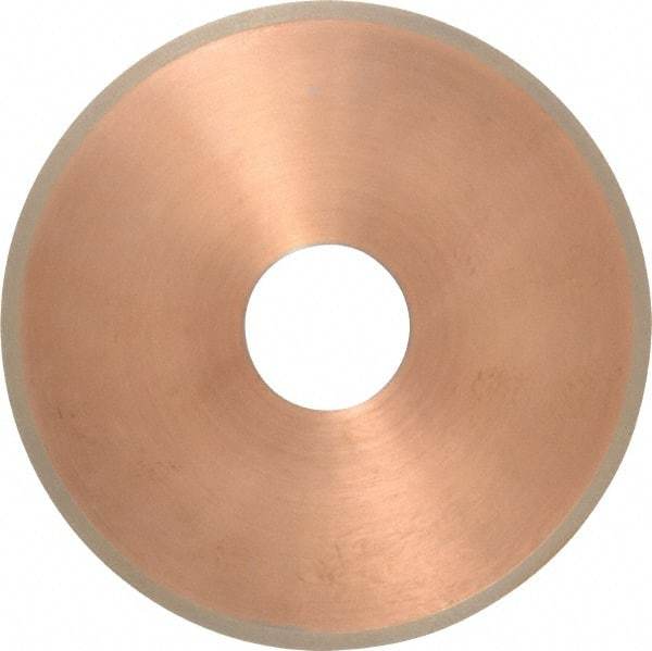 Norton - 5" Diam x 1-1/4" Hole, 320 Grit Surface Grinding Wheel - Diamond, Type 1A1R, Fine Grade - Industrial Tool & Supply
