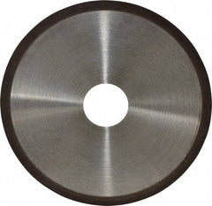 Norton - 6" Diam x 1-1/4" Hole, 100 Grit Surface Grinding Wheel - Type 1A1R, Coarse Grade - Industrial Tool & Supply
