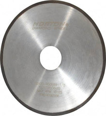 Norton - 6" Diam x 1-1/4" Hole, 100 Grit Surface Grinding Wheel - Diamond, Type 1A1R, Coarse Grade - Industrial Tool & Supply