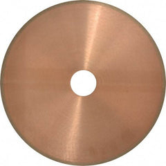Norton - 8" Diam x 1-1/4" Hole, 180 Grit Surface Grinding Wheel - Diamond, Type 1A1R, Medium Grade - Industrial Tool & Supply