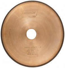 Norton - 8" Diam x 1-1/4" Hole, 180 Grit Surface Grinding Wheel - Diamond, Type 1A1R, Medium Grade - Industrial Tool & Supply