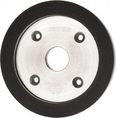 Norton - 6" Diam, 1-1/4" Hole Size, 3/4" Overall Thickness, 150 Grit, Type 6 Tool & Cutter Grinding Wheel - Very Fine Grade, Diamond, P Hardness, Vitrified Bond - Industrial Tool & Supply
