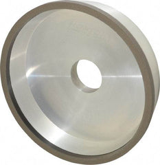 Norton - 6" Diam, 1-1/4" Hole Size, 1-1/2" Overall Thickness, 150 Grit, Type 11 Tool & Cutter Grinding Wheel - Very Fine Grade, Diamond, Resinoid Bond - Industrial Tool & Supply