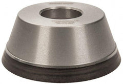 Norton - 3-3/4" Diam, 1-1/4" Hole Size, 1-1/2" Overall Thickness, 120 Grit, Type 11 Tool & Cutter Grinding Wheel - Fine Grade, Diamond, Resinoid Bond - Industrial Tool & Supply