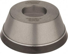 Norton - 3-3/4" Diam, 1-1/4" Hole Size, 1-1/2" Overall Thickness, 180 Grit, Type 11 Tool & Cutter Grinding Wheel - Very Fine Grade, Diamond, Resinoid Bond - Industrial Tool & Supply