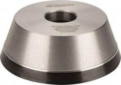 Norton - 5" Diam, 1-1/4" Hole Size, 1-3/4" Overall Thickness, 150 Grit, Type 11 Tool & Cutter Grinding Wheel - Very Fine Grade, CBN, Resinoid Bond - Industrial Tool & Supply