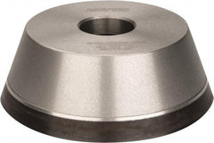 Norton - 5" Diam, 1-1/4" Hole Size, 1-3/4" Overall Thickness, 120 Grit, Type 11 Tool & Cutter Grinding Wheel - Fine Grade, Diamond, Resinoid Bond - Industrial Tool & Supply
