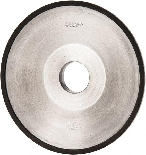 Norton - 6" Diam, 1-1/4" Hole Size, 1" Overall Thickness, 120 Grit, Type 12 Tool & Cutter Grinding Wheel - Fine Grade, CBN, Resinoid Bond - Industrial Tool & Supply